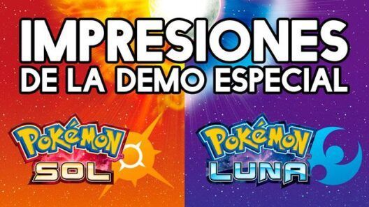 Demo de Pokémon Sol y Luna