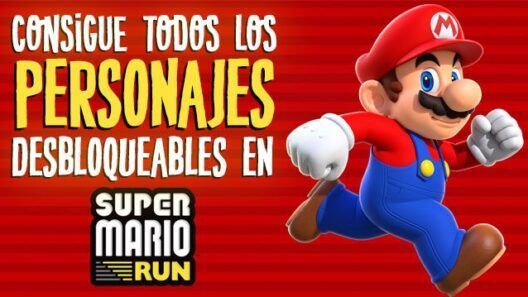 ¿Cómo conseguir todos los personajes de Super Mario Run?