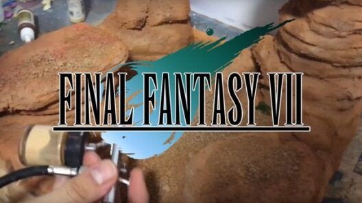 Diorama Final Fantasy VII