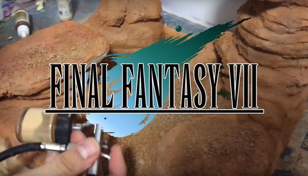 Diorama Final Fantasy VII