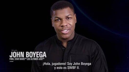 John Boyega Star Wars Battlefront II