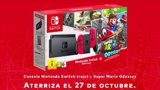 Pack Super Mario Odyssey Nintendo Switch