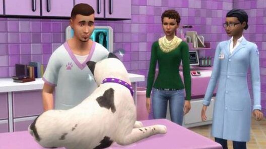 Veterinarios en Los Sims 4 Perros y Gatos