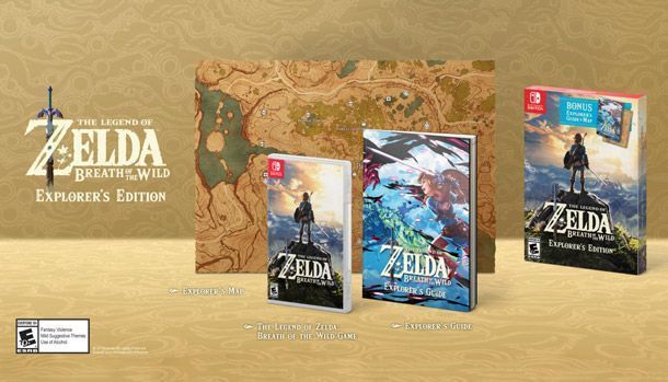 The Legend of Zelda: Breath of the Wild Explorer's Edition