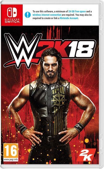 WWE 2K18 Nintendo Switch Carátula 