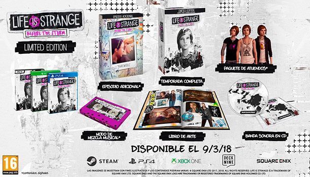 Life is Strange: Before the Storm Edición Limitada