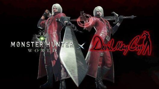 Monster Hunter World X Devil May Cry