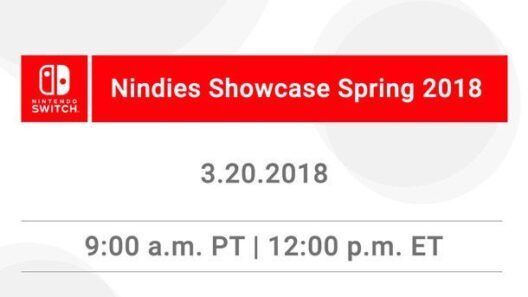 Nindies Showcase Spring 2018