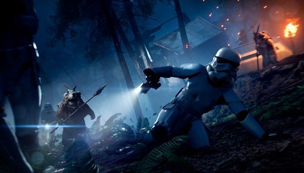 Cacería de Ewoks Star Wars Battlefront II