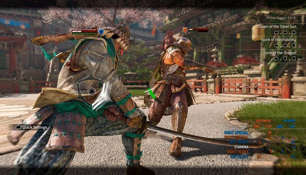For Honor Modo de Entrenamiento