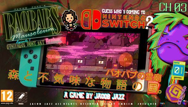Baobabs Mausoleum Episodio 1: Ovnifagos Don't Eat Flamingos Nintendo Switch