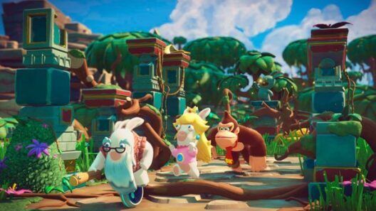 Donkey Kong Adventure Mario + Rabbids Kingdom Battle