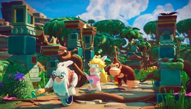 Donkey Kong Adventure Mario + Rabbids Kingdom Battle