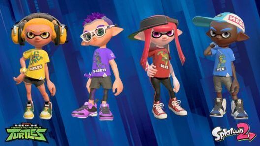 Splatfest Splatoon 2 Tortuga Ninja