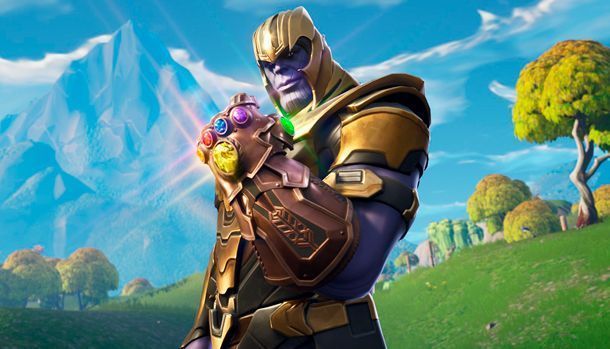 Thanos Fortnite Vengadores: Infinity War