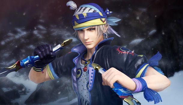 Locke Cole Dissidia Final Fantasy NT