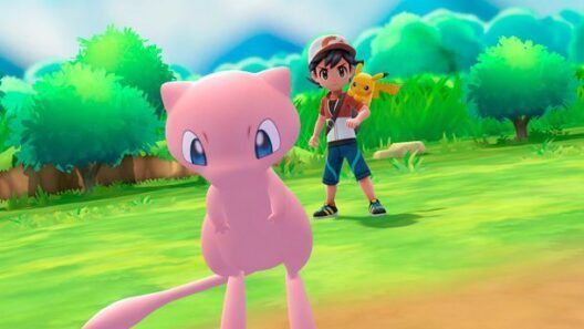 Mew Pokémon Let's Go, Pikachu! y Pokémon Let's Go, Eevee!