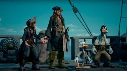 Piratas del Caribe Kingdom Hearts III