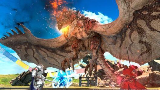 Final Fantasy XIV - Monster Hunter World - Parche 4.36
