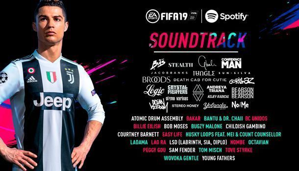 FIFA 19 Banda Sonora Soundtrack