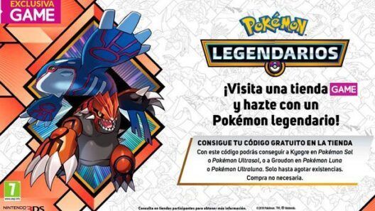 Groudon Kyogre Pokémon Legendarios GAME