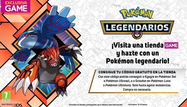 Groudon Kyogre Pokémon Legendarios GAME