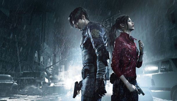 Leon y Claire Resident Evil 2 Remake