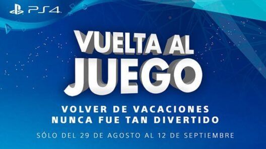 Promoción Vuelta al Juego PS4
