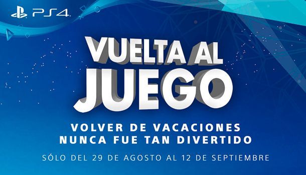 Promoción Vuelta al Juego PS4