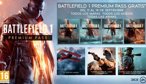 Battlefield 1 Premium Pass