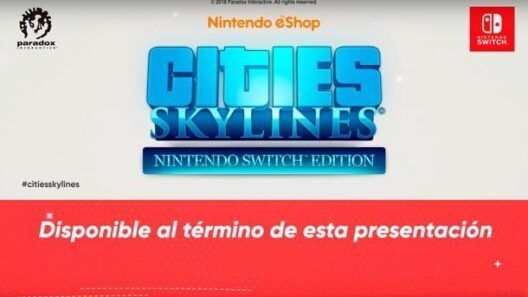 Cities Skylines Nintendo Switch Edition