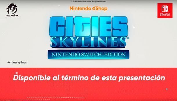 Cities Skylines Nintendo Switch Edition