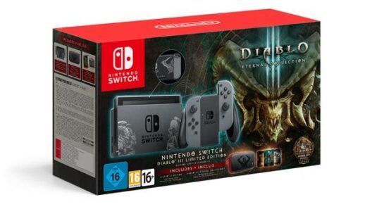 Nintendo Switch Edición Limitada Diablo III Eternal Collection