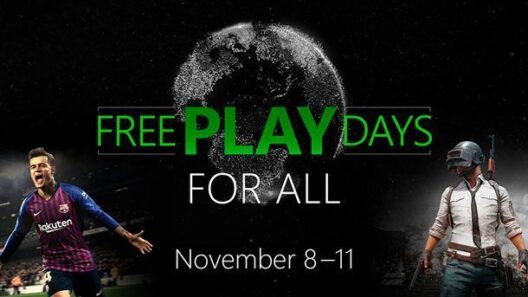 Días de juego gratis Xbox