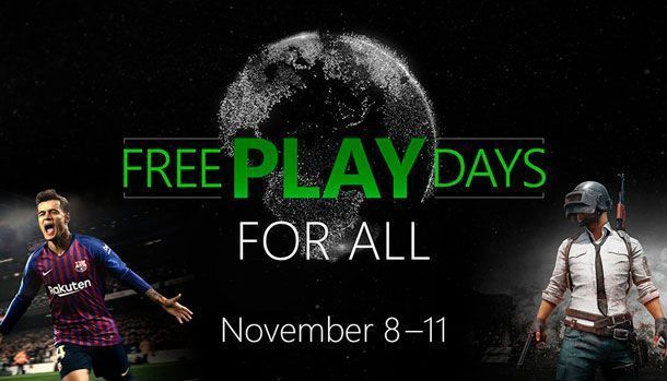 Días de juego gratis Xbox