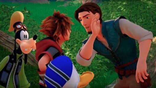 Enredados Reino de Corona Kingdom Hearts III