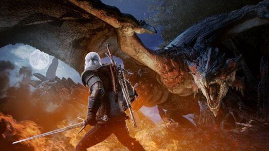 Geralt The Witcher 3 Monster Hunter World