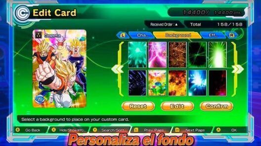 Super Dragon Ball Heroes World Mission Card Edit