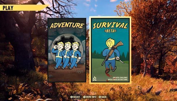 Beta Superviviencia Fallout 76