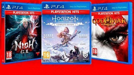 PlayStation Hits God of War Horizon Zero Dawn Nioh