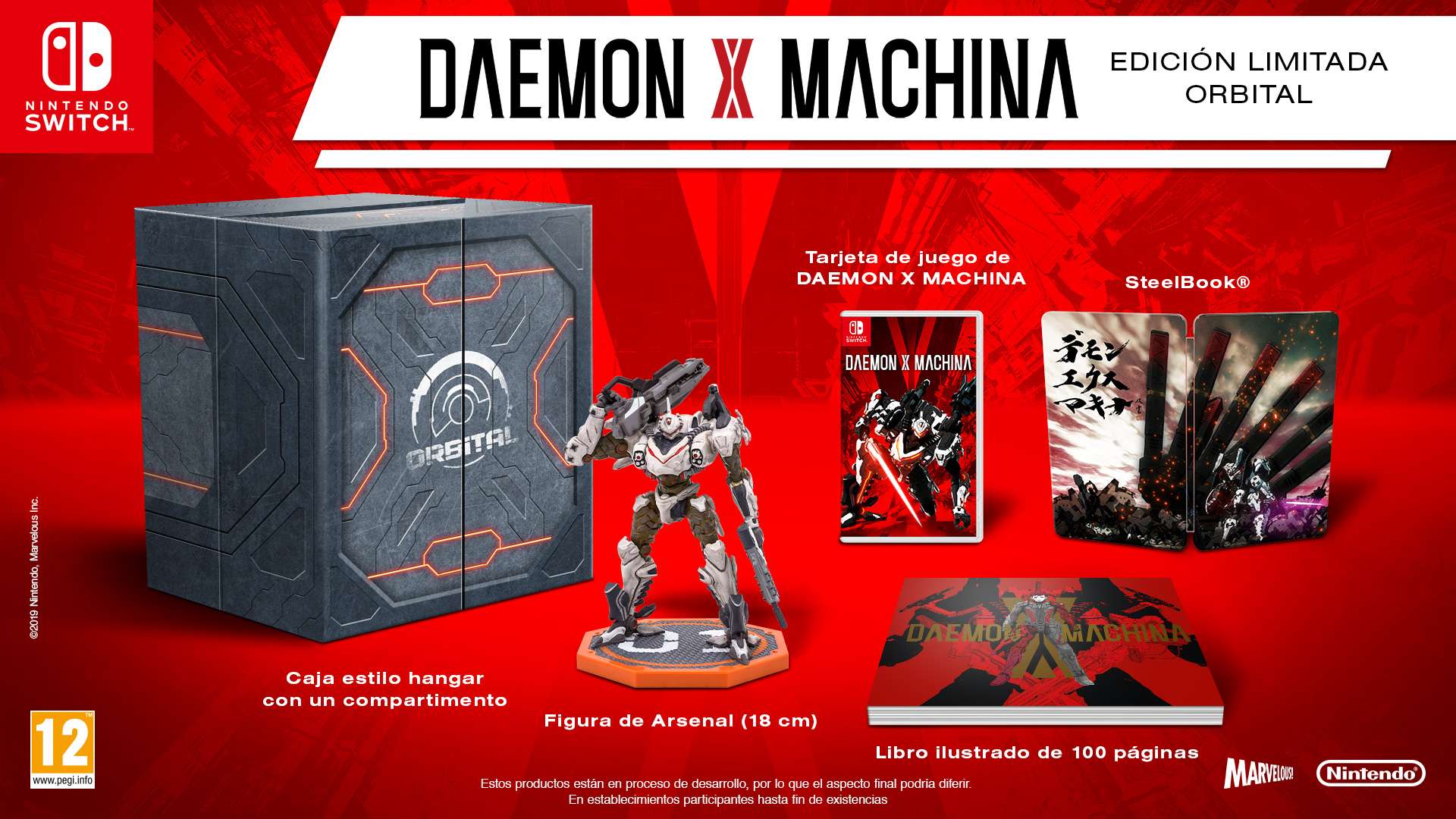 Daemon X Machina Edición Limitada Orbital