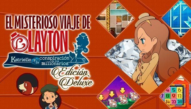 EL MISTERIOSO VIAJE DE LAYTON: Katrielle y la conspiración de los millonarios - Edición Deluxe