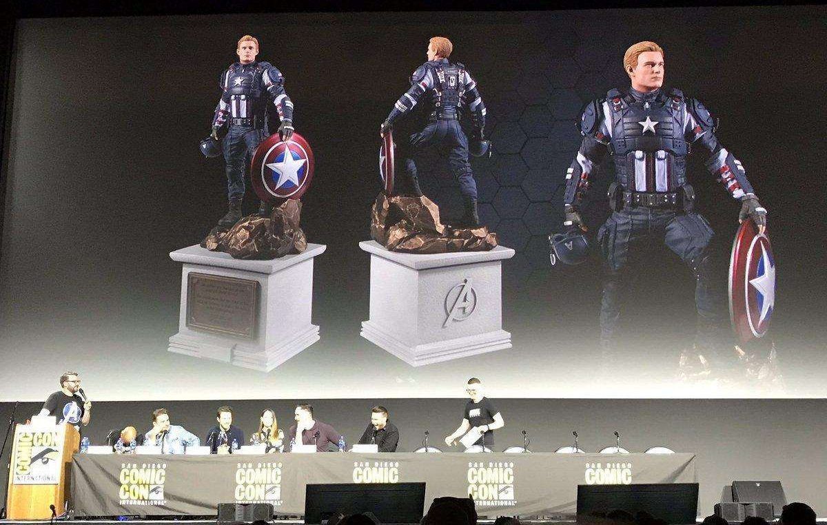 Figura Capitán América Marvel's Avengers