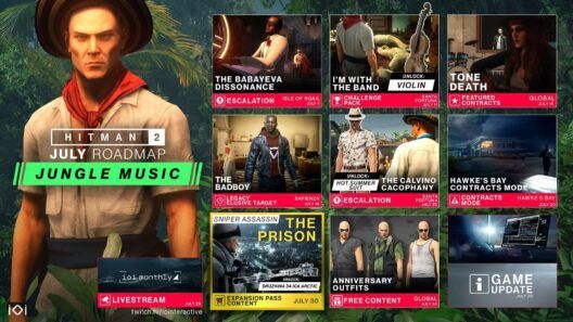 Hitman 2 Roadmap Julio 2019