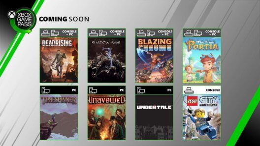 Xbox Game Pass Julio 2019