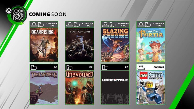 Xbox Game Pass Julio 2019