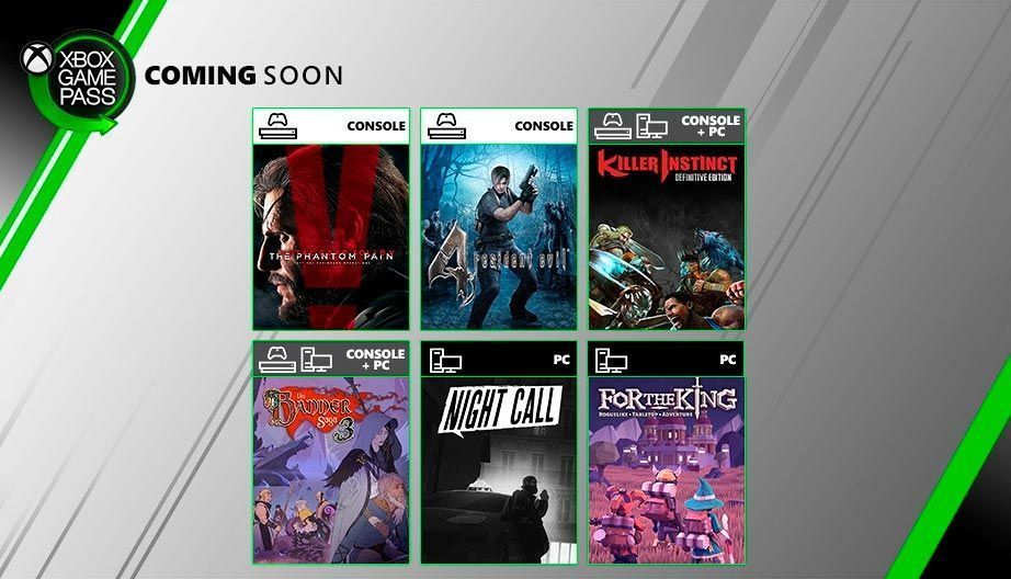 Xbox Game Pass Nuevos Julio 2019