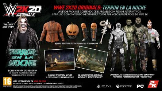 WWE 2K20 Originals Terror en la noche